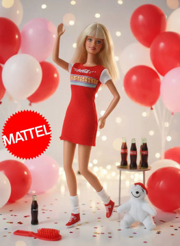 Coca-Cola Party Barbie Doll